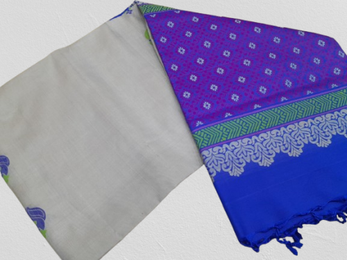 SOFT SILK SAREE WITH BLOUSE